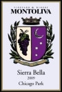 Montoliva Vineyard & Winery Chicago Park Vineyard Bella Red 2009 Front Label