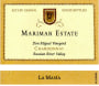 Marimar Estate Don Miguel Vineyard La Masia Chardonnay 2012  Front Label
