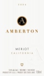 Amberton Merlot 2004  Front Label