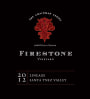 Firestone The Chairman Series Lineage 2012  Front Label