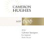 Cameron Hughes Lot 606 2014  Front Label