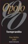 Opolo Paso Robles Tempranillo 2009 Front Label