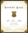 Robert Karl Claret 2009 Front Label