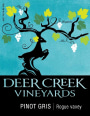 Deer Creek Vineyards Pinot Gris 2014  Front Label