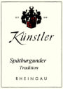Kunstler Rheingau Spatburgunder Tradition 2019  Front Label