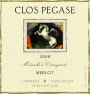 Clos Pegase Mitsuko's Vineyard Merlot 2008  Front Label