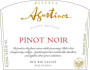 Agustinos Bio Bio Valley Reserve Pinot Noir 2017  Front Label