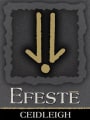 Efeste Ceidleigh Syrah 2007  Front Label