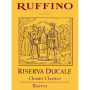 Ruffino Ducale Chianti Classico Riserva (375ML half-bottle) 2018  Front Label