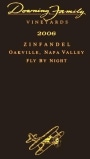 Downing Fly By Night Zinfandel 2006  Front Label