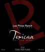 Los Pinos Ranch Vineyards Texican 2012  Front Label