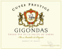 Vigerons de Caractere Gigondas Cuvee Prestige 2013  Front Label