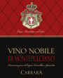 Carrara Vino Nobile di Montepulciano 2011  Front Label