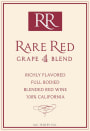 Rare Red 4 Grape Blend Front Label