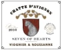 Seven of Hearts Chatte d Avignon Viognier 2010  Front Label