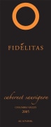Fidelitas Cabernet Sauvignon 2005 Front Label