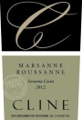 Cline Marsanne Roussanne 2012  Front Label