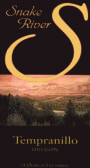 Snake River Winery Tempranillo 2009 Front Label