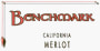 Benchmark Merlot 1998  Front Label