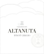 Altanuta Alto Adige Pinot Grigio 2015  Front Label