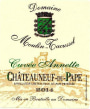 Domaine Moulin-Tacussel Chateauneuf-du-Pape Cuvee Annette 2014 Front Label