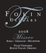 Folin Cellars Misceo 2008 Front Label