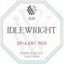 Idlewright Opulent Red 2013 Front Label