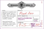 Gold Star Pinot Noir 2015  Front Label