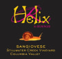 Reininger Helix Sangiovese 2015  Front Label