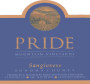 Pride Mountain Vineyards Sangiovese 2013  Front Label
