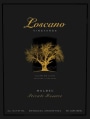 Loscano Private Reserve Malbec 2015 Front Label