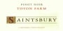 Saintsbury Toyon Farm Pinot Noir 2017  Front Label