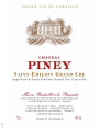Chateau Piney Saint Emilion Grand Cru 2012 Front Label