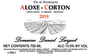 Daniel Largeot Aloxe Corton 2019  Front Label