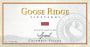 Goose Ridge Syrah 2003 Front Label