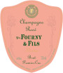 Veuve Fourny et Fils Brut Rose Premier Cru (1.5 Liter Magnum) Front Label