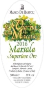 Marco De Bartoli Vigna La Miccia Marsala Superiore Oro 2016  Front Label
