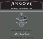 Angove Family Winemakers Warboys Vineyard Shiraz-Grenache 2010 Front Label
