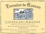 Dom. de Couron Cotes-du-Rhone 2015  Front Label