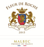 Fleur de Roche Malbec 2015  Front Label
