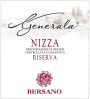 Bersano Nizza Riserva Generala 2016  Front Label