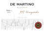 De Martino 347 Vineyards Reserva Syrah 2014  Front Label