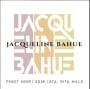 Jacqueline Bahue Pinot Noir 2016  Front Label