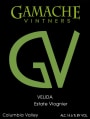 Gamache Vintners Velida Estate Viognier 2011 Front Label