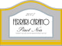 Ferrari-Carano Russian River Valley Pinot Noir 2007  Front Label