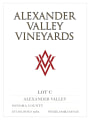 Alexander Valley Vineyards Lot C 2015  Front Label