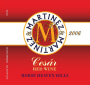 Martinez & Martinez Winery Cesar 2006 Front Label