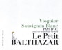 Pierrick Harang Le Petit Balthazar Blanc 2016  Front Label