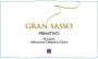Farnese Gran Sasso Primitivo 2015  Front Label