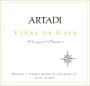 Artadi Vinas de Gain 2015  Front Label